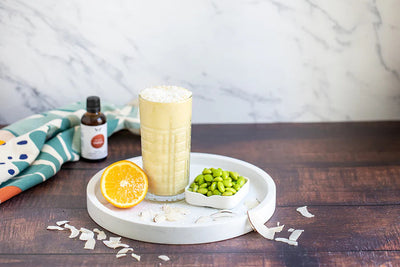 Pina Colada Smoothie mit Edamame