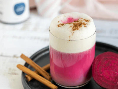 Rote Bete Latte