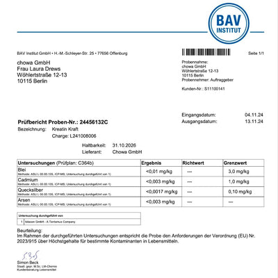 bav kreatin kraft