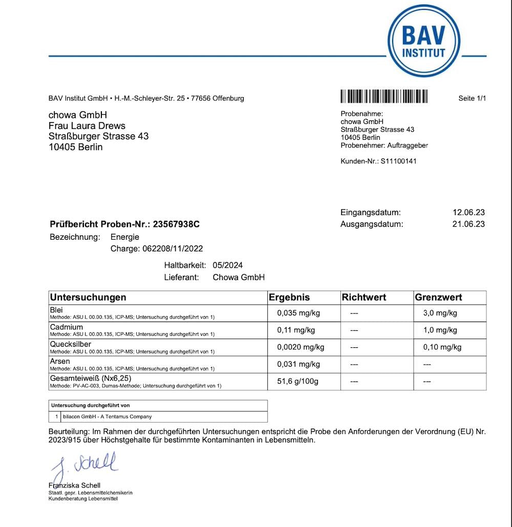 XbyX Energie BAV Prüfbericht