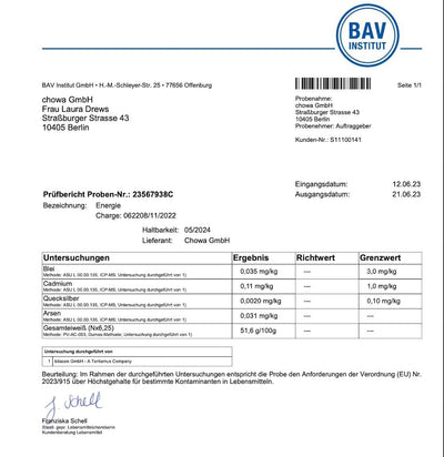 XbyX Energie BAV Prüfbericht