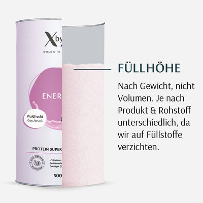 xbyx energie waldfrucht wechseljahre superfood shake proteine vitamine 