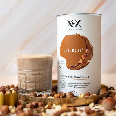 energie shake haselnuss xbyx wechseljahre protein superfood