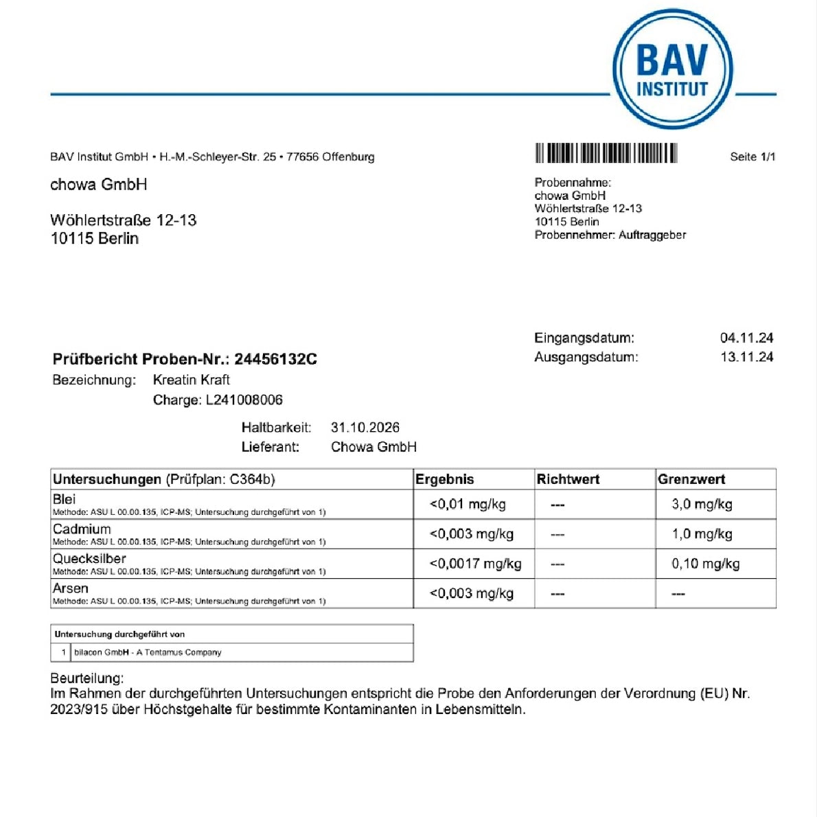 bav kreatin kraft
