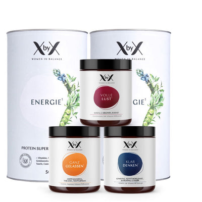 XbyX Balance Nachbestell Set Hormone Wechseljahre Menopause mit Energie