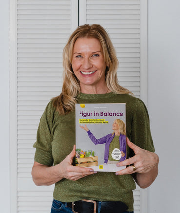 Figur in Balance Buch