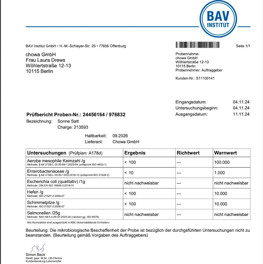 xbyx bav pruefbericht sonne satt