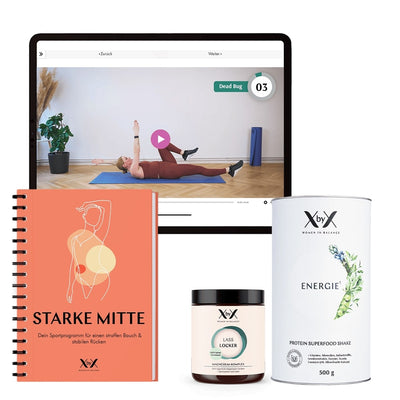 xbyx starke mitte bauchtraining kurs menopause menomitte wechseljahre sport programm workout