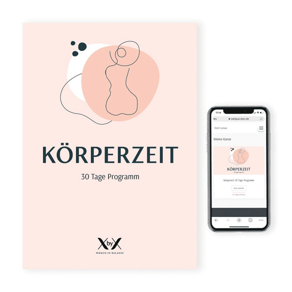 XbyX Körperzeit 30 Tage Programm für hormonbalance und gesundes altern online kurs wechseljahre