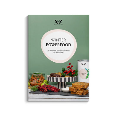 XbyX Winter Powerfood Kochbuch wechseljahre menopause hormonelle Balance hormonbalance diät rezeptbuch gesunde rezepte
