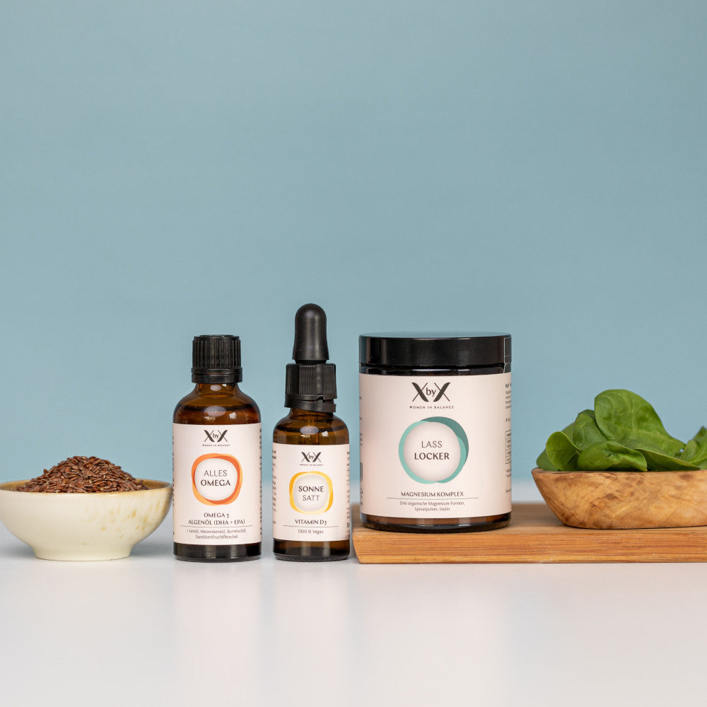 XbyX Vitalstoff-Set Shop Wechseljahre Hormone